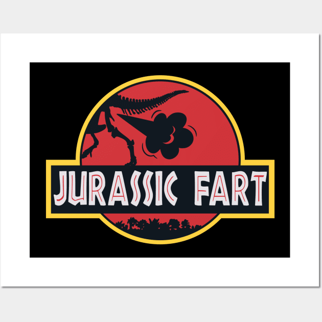 Jurassic Fart Wall Art by aStro678